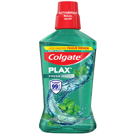 ENXAGUANTE BUCAL COLGATE PLAX MINT 500ML