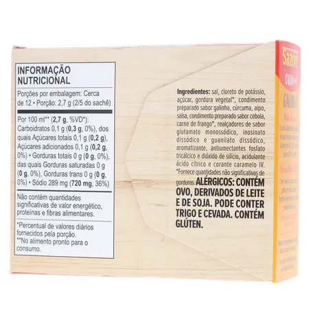 CALDO SAZON PÓ GALINHA 32,5G 360-20