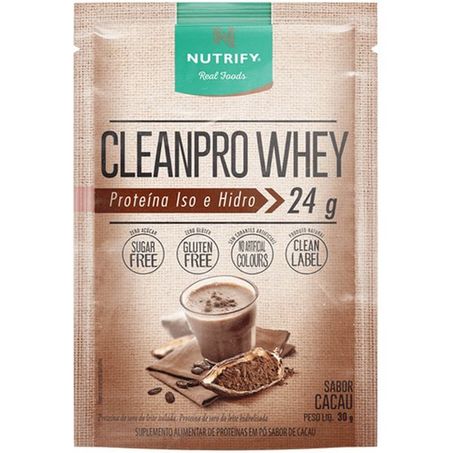 Nutrify Cleanpro Whey Cacau 30g