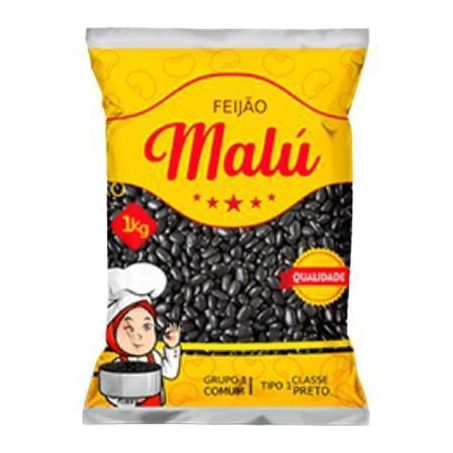 Feijao malu preto 1kg