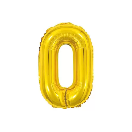 BALAO FESTA DOURADO NUMERO 0