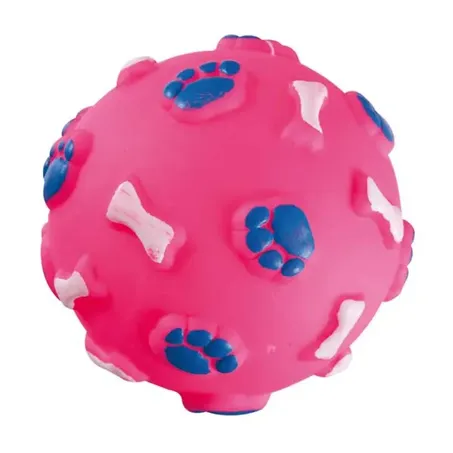 Brinquedo Cao Ringo Bola Patinhas 6cm