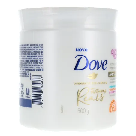 Máscara de Tratamento Texturas Reais Ondulados, Cacheados e Crespos Azeite de Oliva Dove 500G 360-29