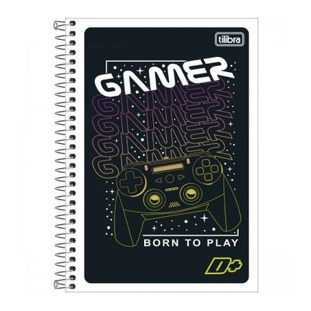 Caderno dna espiral 1/4 flex ling 48fl