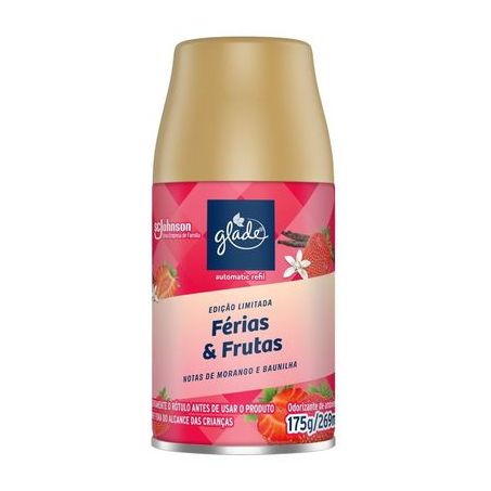 ODORIZADOR GLADE 269ML AUT.REFIL FERIAS/