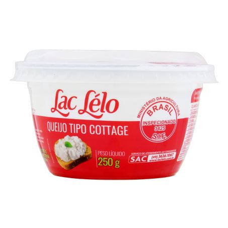 Queijo Cottage Lac Lélo Pote 200gr