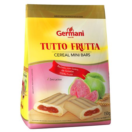 BISC TUTTO FRUTTA 150G GOIABA Z LAC