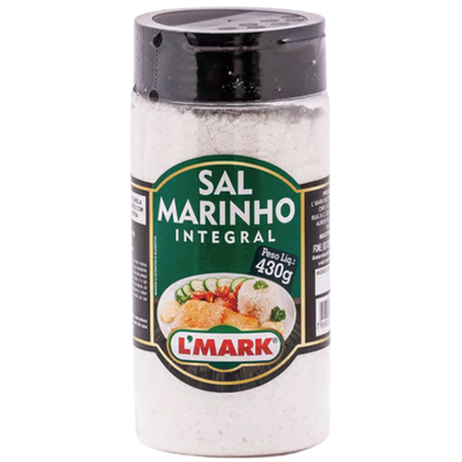 そうleqtiqueMAR Quartetto Supermercados - Sal Marinho Lmark Integral 430g