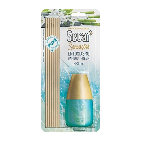 Difusor Secar 100ml - Sensações Entusiasmo - Bamboo Fresh