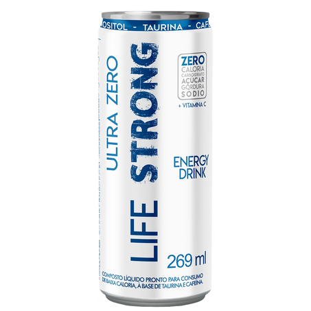 Energético Life Strong Ultra Zero Fit Tradicional Lata 269ml