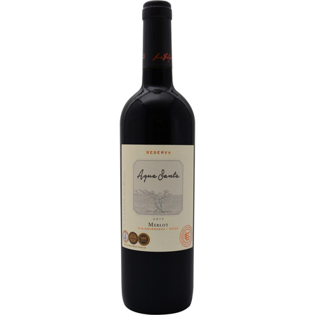 Vinho Chileno Água Santa Reserva 750ml - Merlot