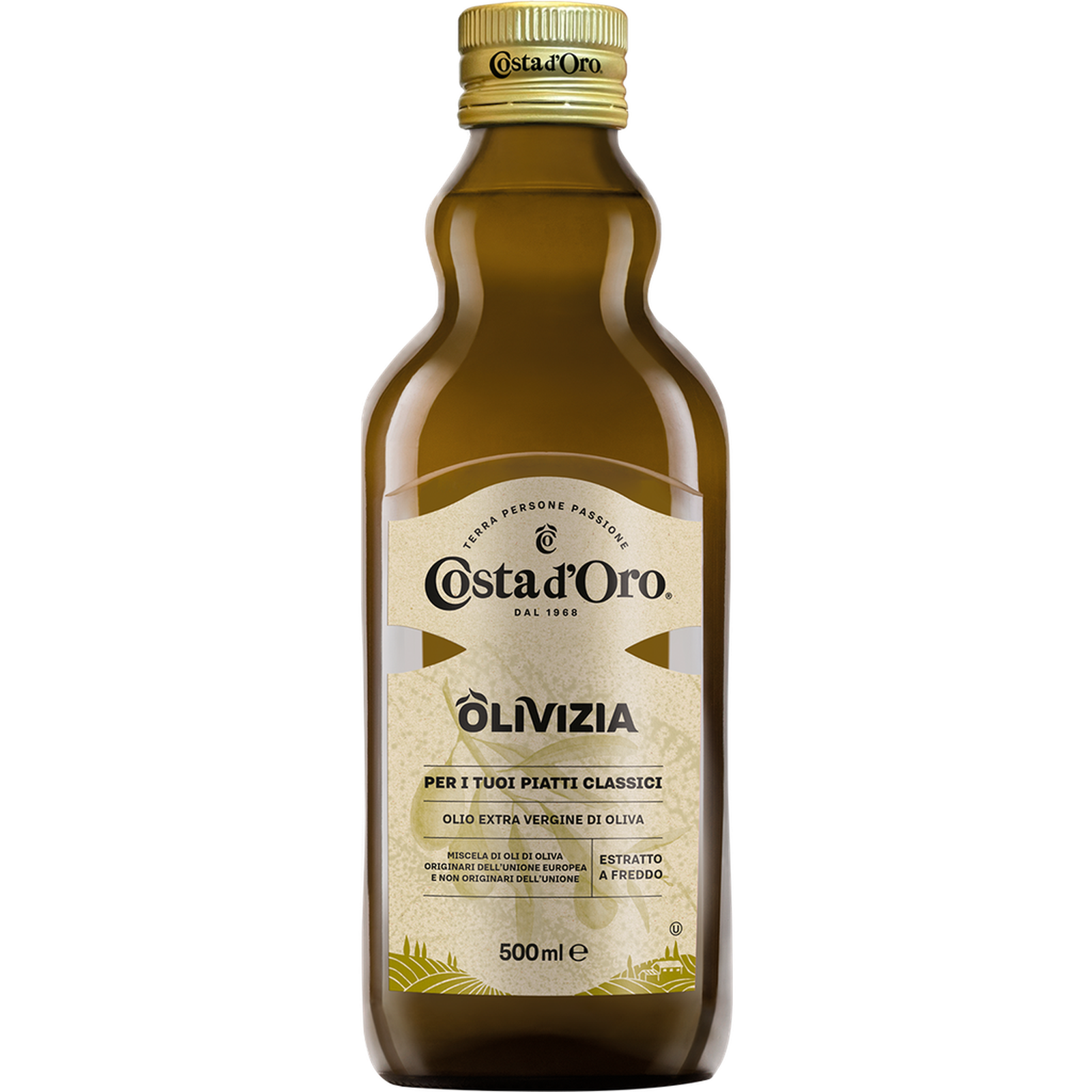 Azeite Oliva Costa D'oro Extra Virgem Olivizia 500ml | Hippo