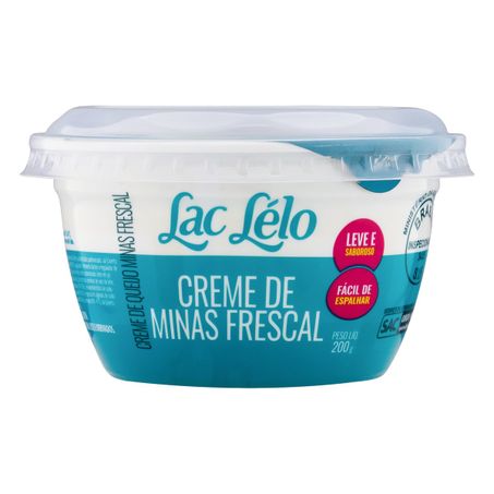 CREME DE QUEIJO MINAS FRESCAL LAC LÉLO