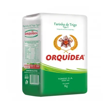 FARINHA DE TRIGO ORQUÍDEA PÃES TIPO 1 1KG