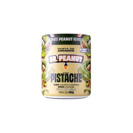 PASTA DE AMENDOIM DR. PEANUT 600G PISTAC