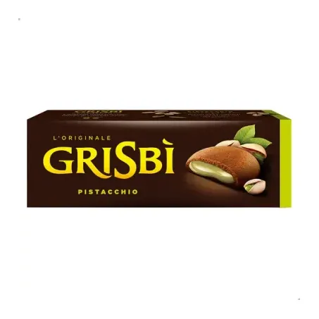 Biscoito Recheado Matilde Vicenzi 135g Grisbi Creme De Pistache