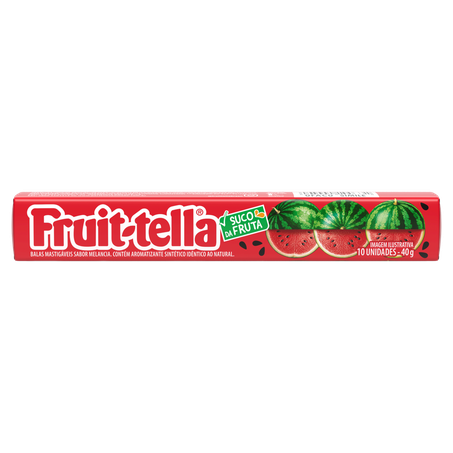 Bala Mastigável Fruit-Tella Melancia 40g