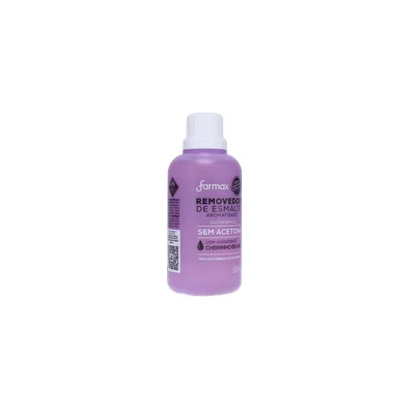 Removedor de Esmalte Aromatizado Farmax Uva  Frasco 100ml 360-33