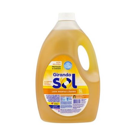 Sabão Líquido Girando Sol Glicerina Embalagem 5LT