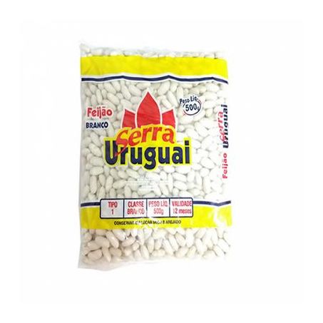 FEIJAO SERRA URUGUAI 500G BRANCO
