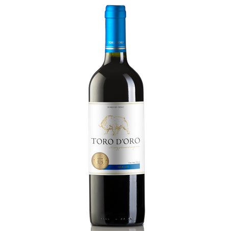 Vinho chileno toro d'oro merlot 750ml