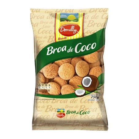 BISCOITO DOMELLY ROSCA COCO 560 G                 