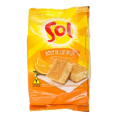 Mist P/ Bolo Sol 400g Cx Laranja