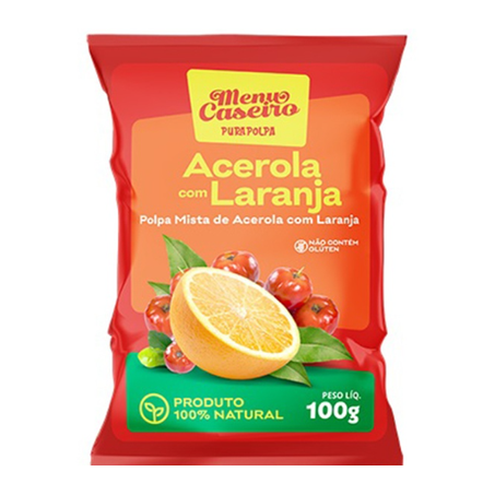 Polpa Pura Polpa Acerola/laranja 100G