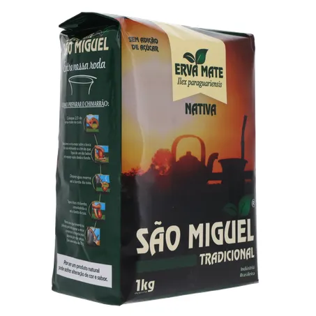 Erva mate sao miguel nativa 1kg 360-32