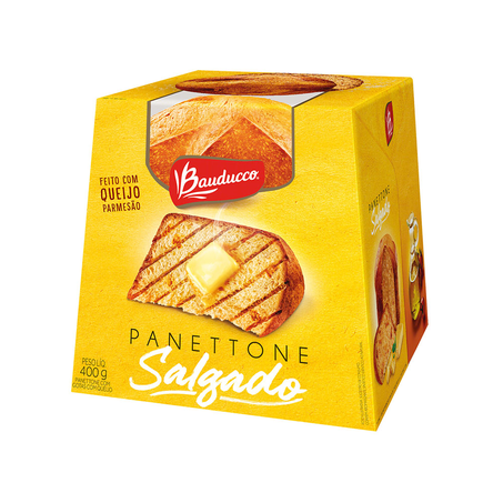 Panettone Bauducco Salgado Queijo Parmesão 400G