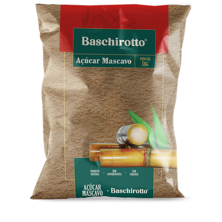 Acucar mascavo baschirotto 400g