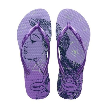 Chinelo havaianas slim princesa roxo paisley 39/40