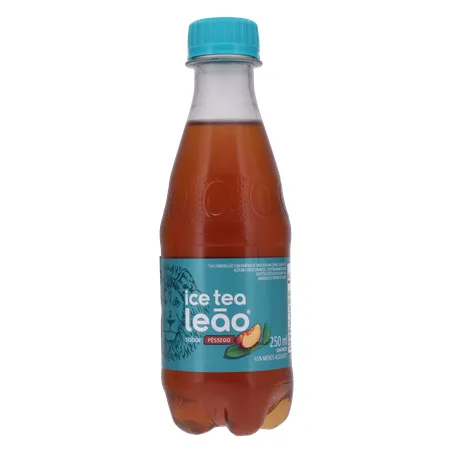 Chá Preto Ice Tea Leão Pêssego Pet 250ml 360-1