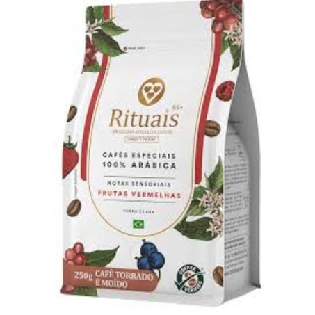 Café Torrado e Moído 3corações Frutas Vermelhas Pacote 250gr