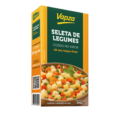Seleta de Legumes Vapza 500g