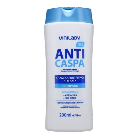 Shampoo Anticaspa Vinilady 200ml 360-0