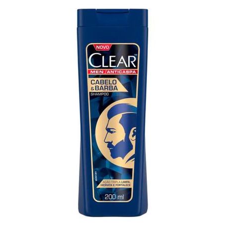 SHAMPOO MEN CAB/BARBA CLEAR 200ML