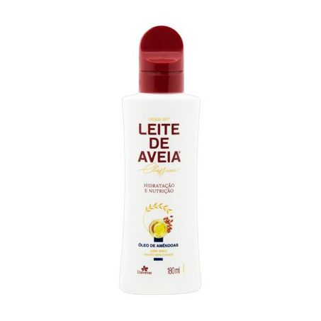 Leite aveia óleo amendoas davene 180ml