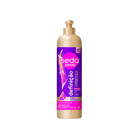 CREME PARA PENTEAR SEDA 350ML BOOM DEFINICAO INTENSA