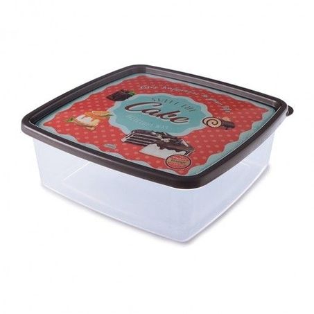 POTE QUADRADO PLASUTIL 6.6L CAFÉ DA MANHÃ