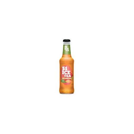 Bebida alcoolica ice 51 tea pêssego 275ml