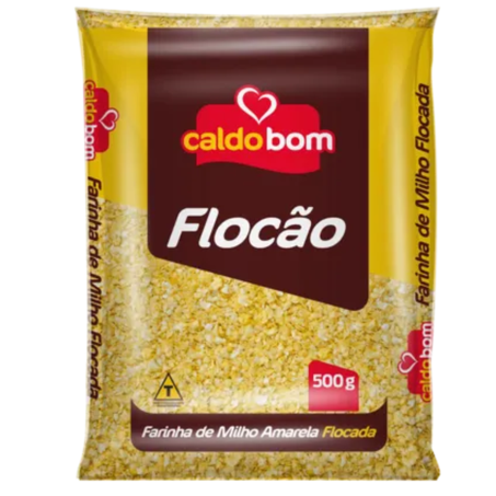 Farinha flocao de milho caldo bom 500g