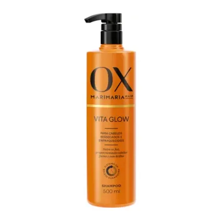 Shampoo OX Mari Maria Hair Vita Glow Frasco 500ml