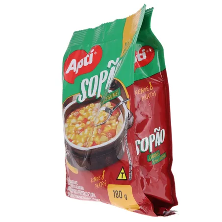 Sopão Carne com Macarrão e Legumes Apti 180g 360-5