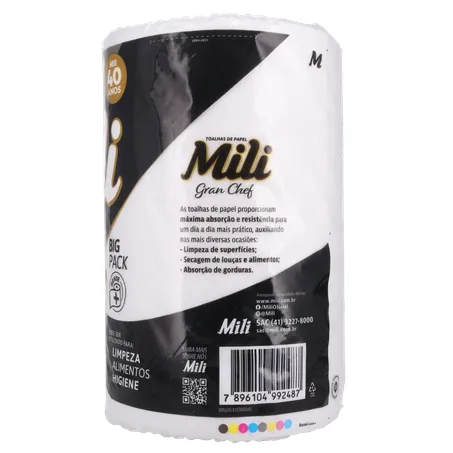 Papel Toalha Gran Chef Mili 200 Folhas 360-10