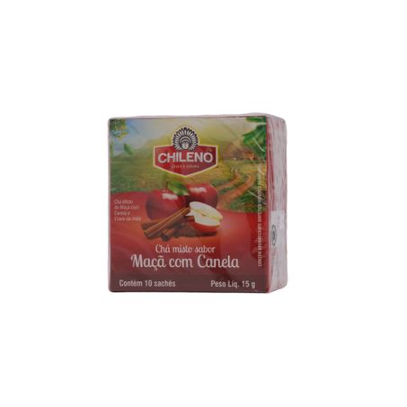 Chá Misto Chileno Maça com Canela Caixa com 10un - 15gr 360-2