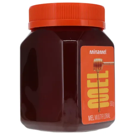 Mel Minamel Multifloral Pote 500gr 360-31