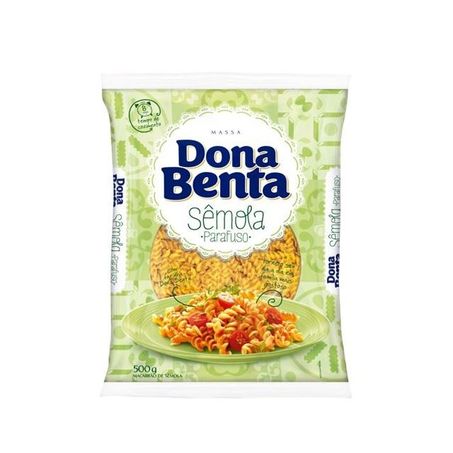 Massa dona benta parafuso semola 500g