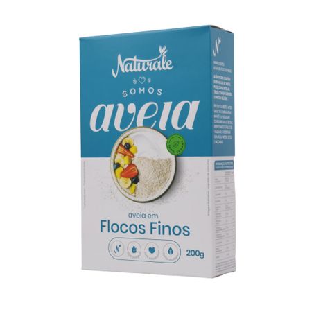 Aveia naturale flocos finos 170g 360-5