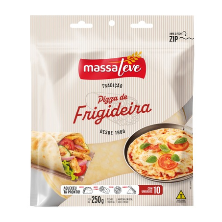 Massa Pizza Frigideira Massa Leve 250g